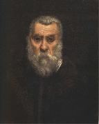 Jacopo Tintoretto Self-Portrait oil painting on canvas